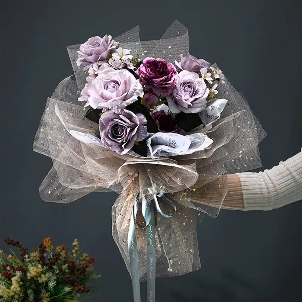 Flower Wrap Kraft - Papier do pakowania świeżych kwiatów o