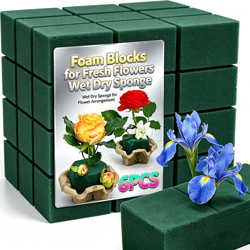 Floral Foam Oasis - 1-12 szt. Piankowe Klocki do Świeżych
