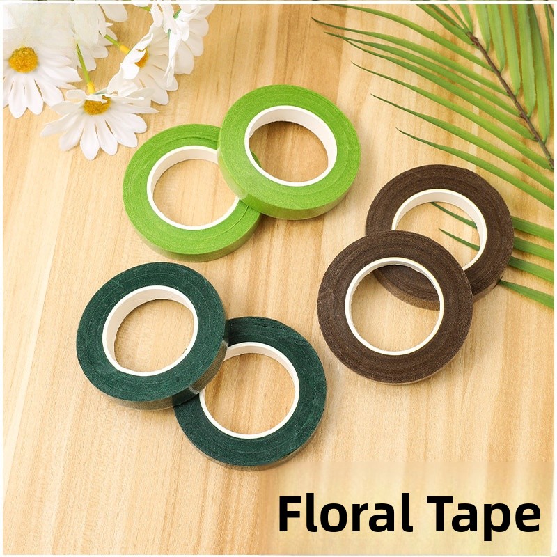 Floral Tape Green - Ręcznie Robiony Bukiet Kwiatowy Taśma Kwiatowa