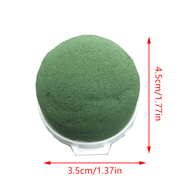 Floral Foam Oasis - 1/12 szt. Mini Okrągły Blok Florystyczny,