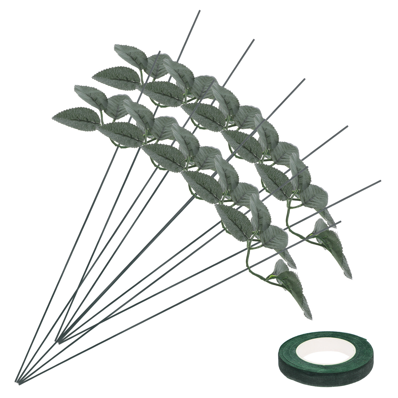 Floral Tape Green - 20-częściowy zestaw do aranżacji kwiatów DIY