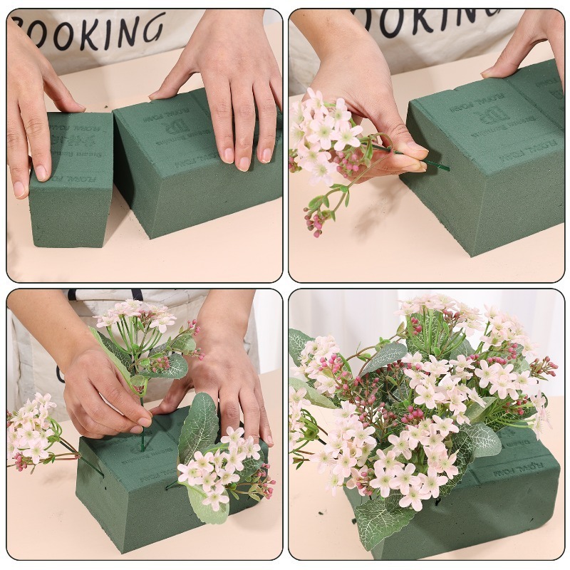Kostki gąbki florystycznej do  – Floral Foam Oasis recenzja i cena