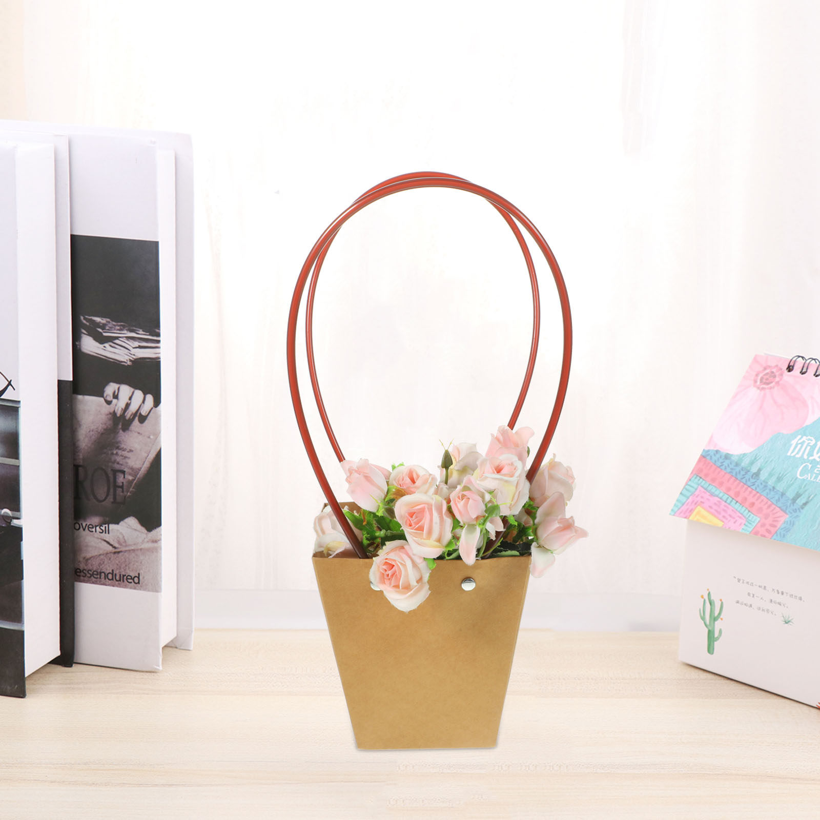 6 szt. wodoodpornych torebek p – Flower Wrap Kraft recenzja i cena
