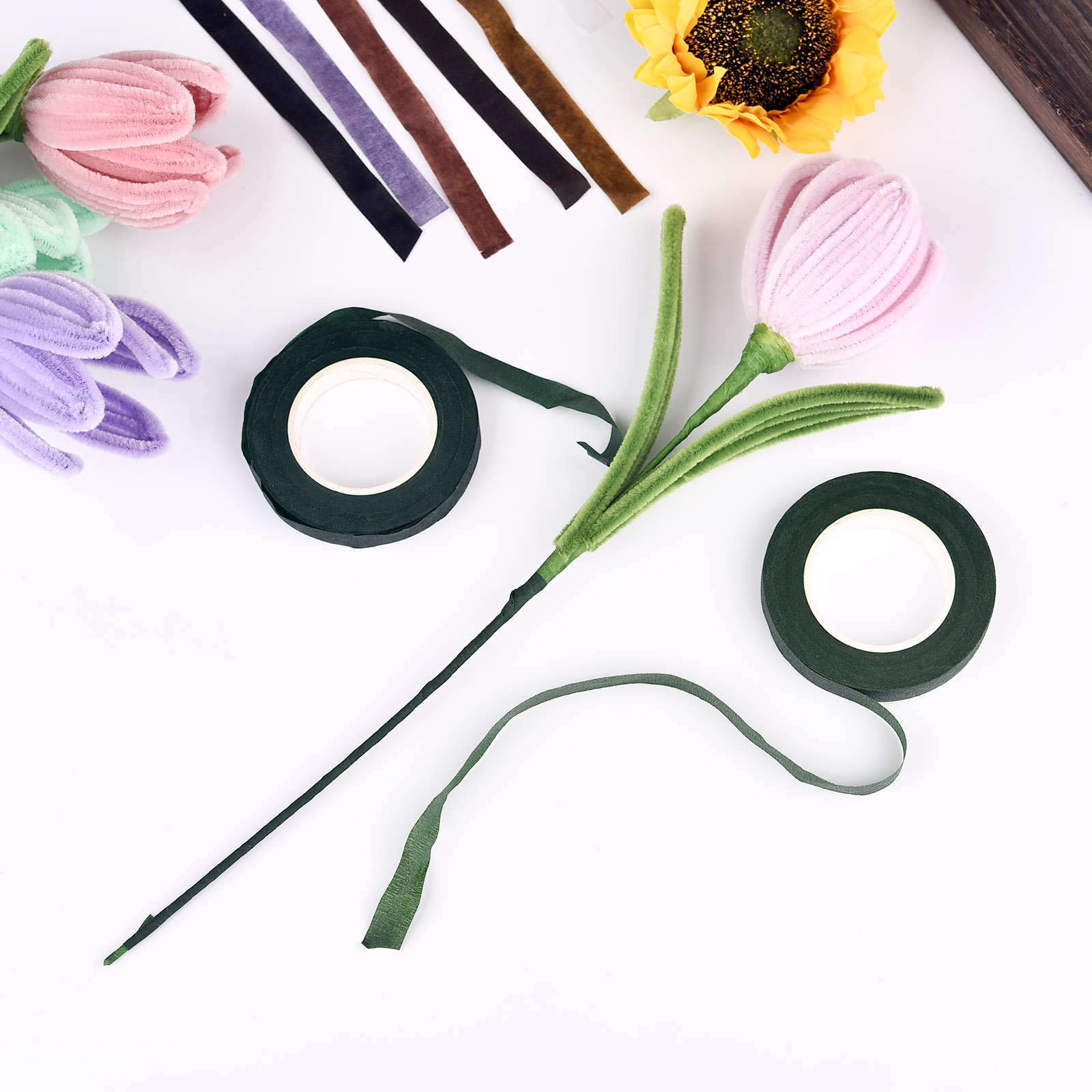 30 jardów taśmy kwiatowej na ł – Floral Tape Green recenzja i cena