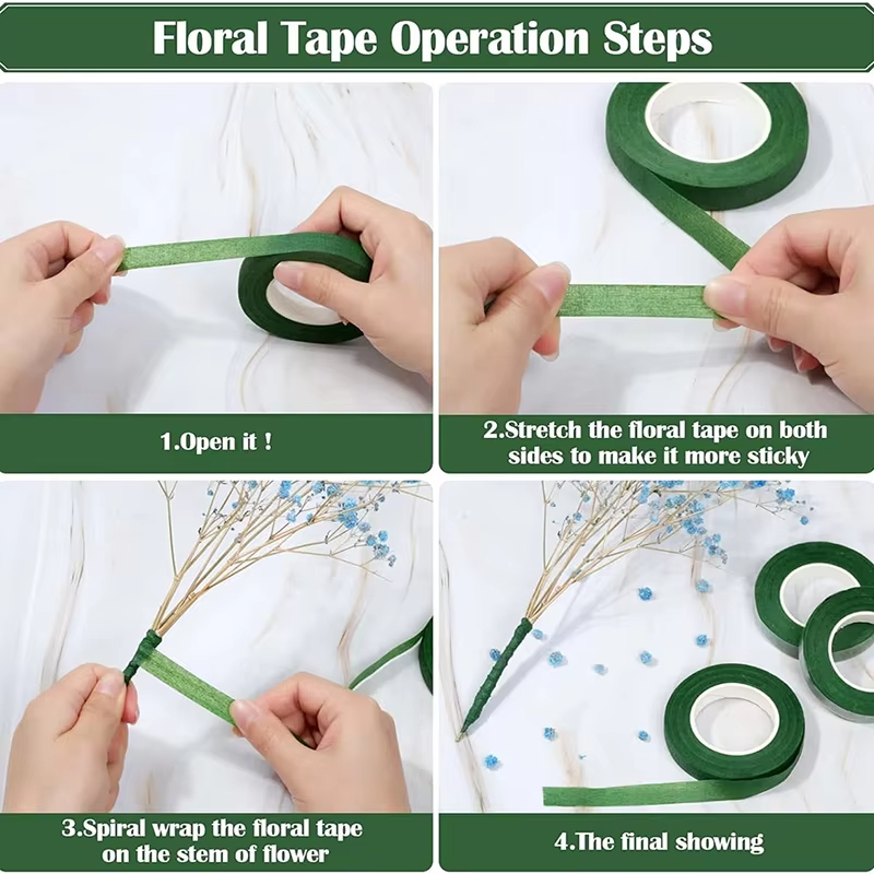 20 jardów zielonej taśmy flory – Floral Tape Green recenzja i cena