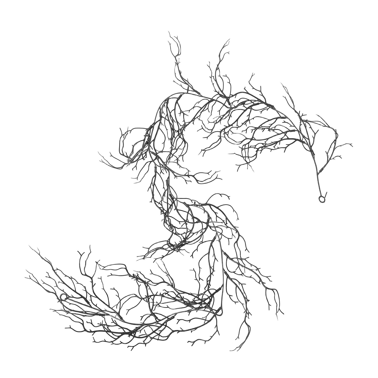Elastyczne czarne kręcone gałą – Branch Curly Willow recenzja i cena