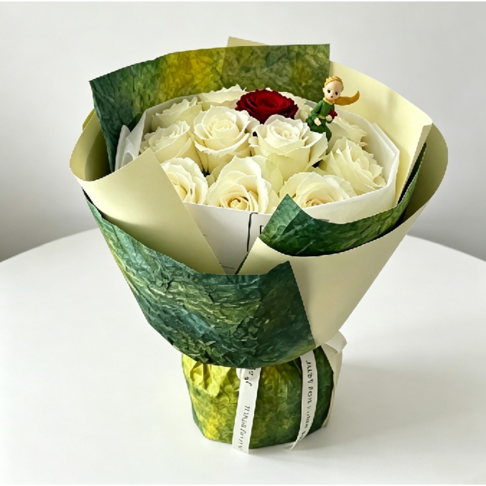 Papier do pakowania kwiatów w  – Flower Wrap Kraft recenzja i cena