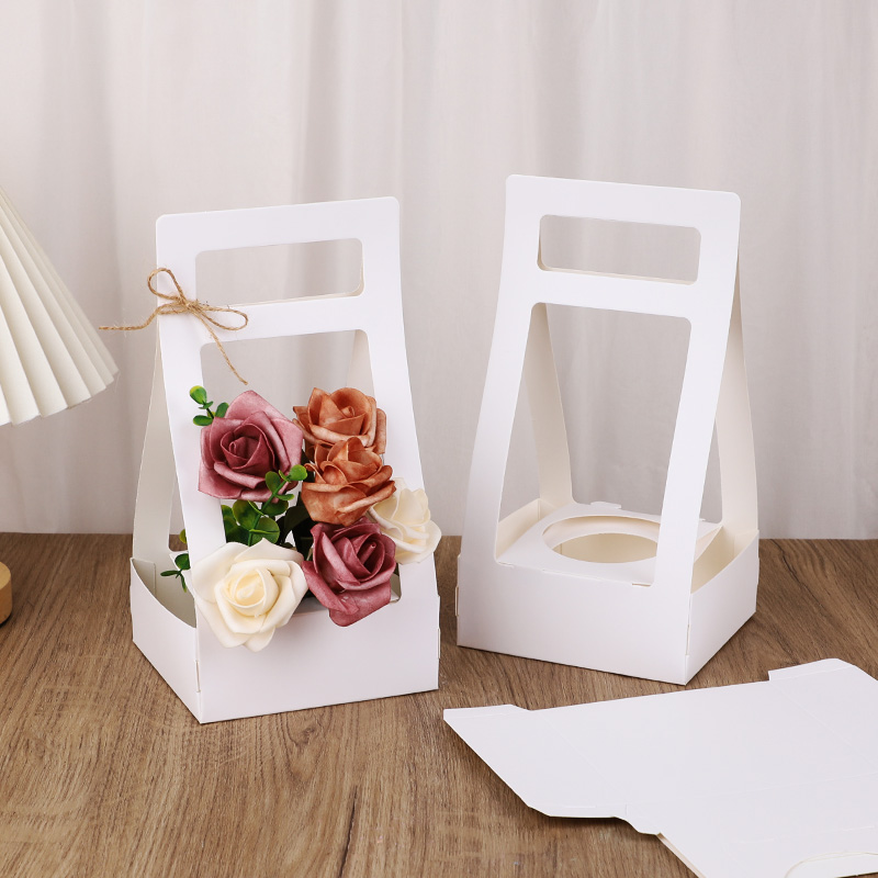 3/5 szt. Ręcznie Robione Pudeł – Flower Wrap Kraft recenzja i cena