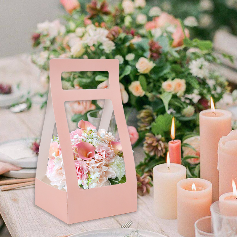 3/5 szt. Ręcznie Robione Pudeł – Flower Wrap Kraft recenzja i cena
