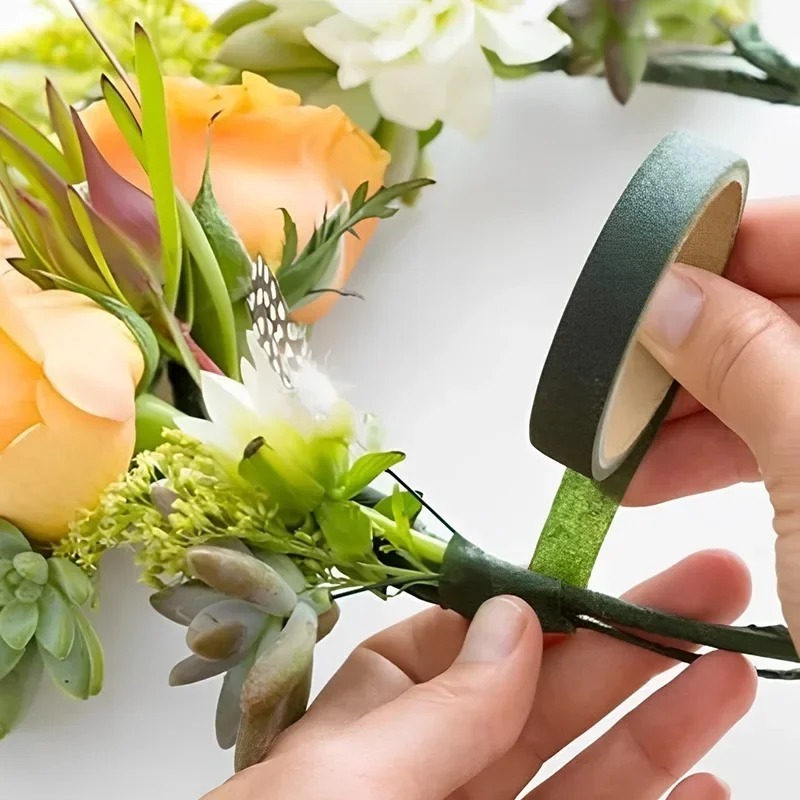 10 rolek zielonej taśmy florys – Floral Tape Green recenzja i cena