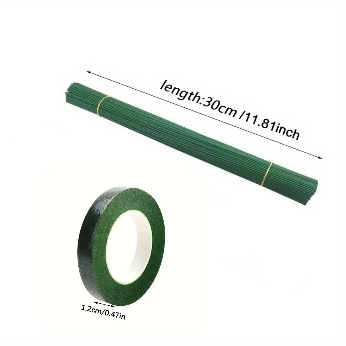 Zielone pręciki do kwiatów DIY – Floral Tape Green recenzja i cena
