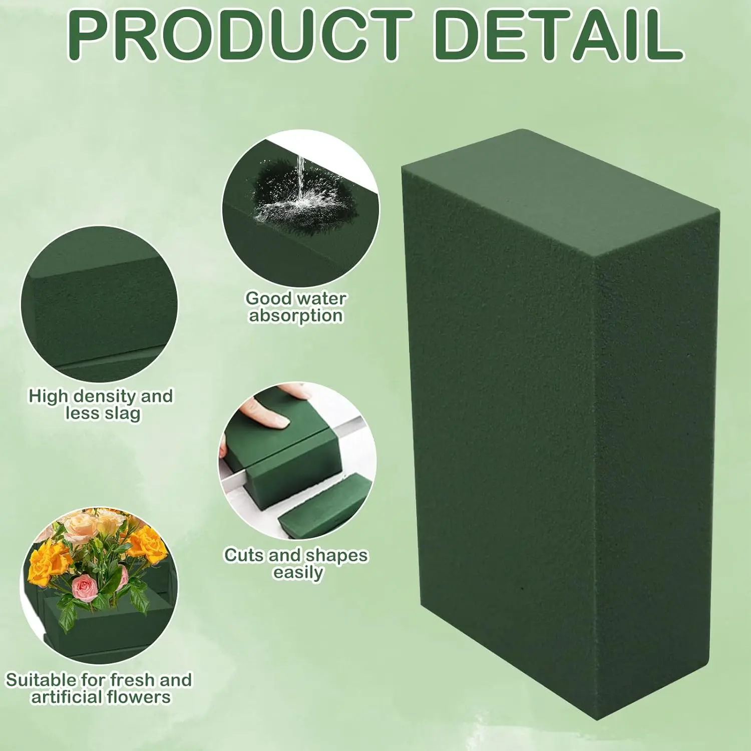 Kostka florystyczna z pianki a – Floral Foam Oasis recenzja i cena