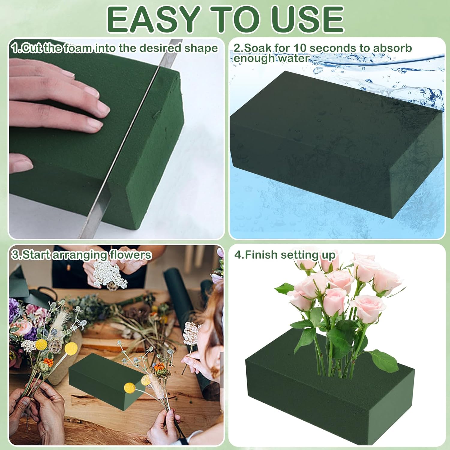 Kostka florystyczna z pianki a – Floral Foam Oasis recenzja i cena