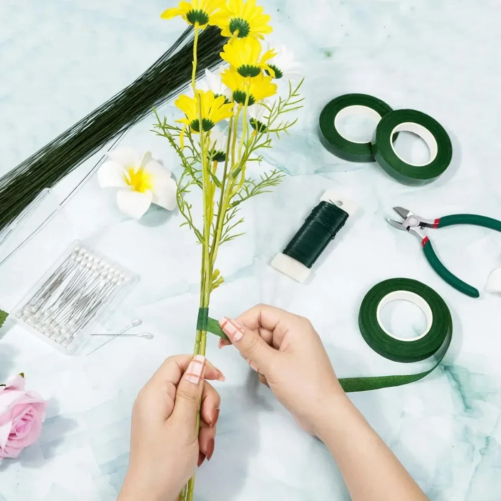 Zielone piękne kwiatowe taśmy  – Floral Tape Green recenzja i cena