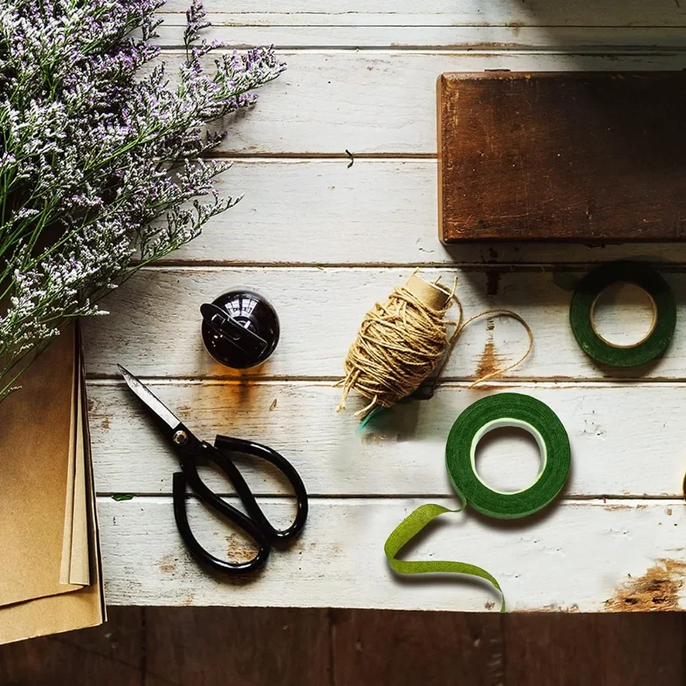 Zielone piękne kwiatowe taśmy  – Floral Tape Green recenzja i cena