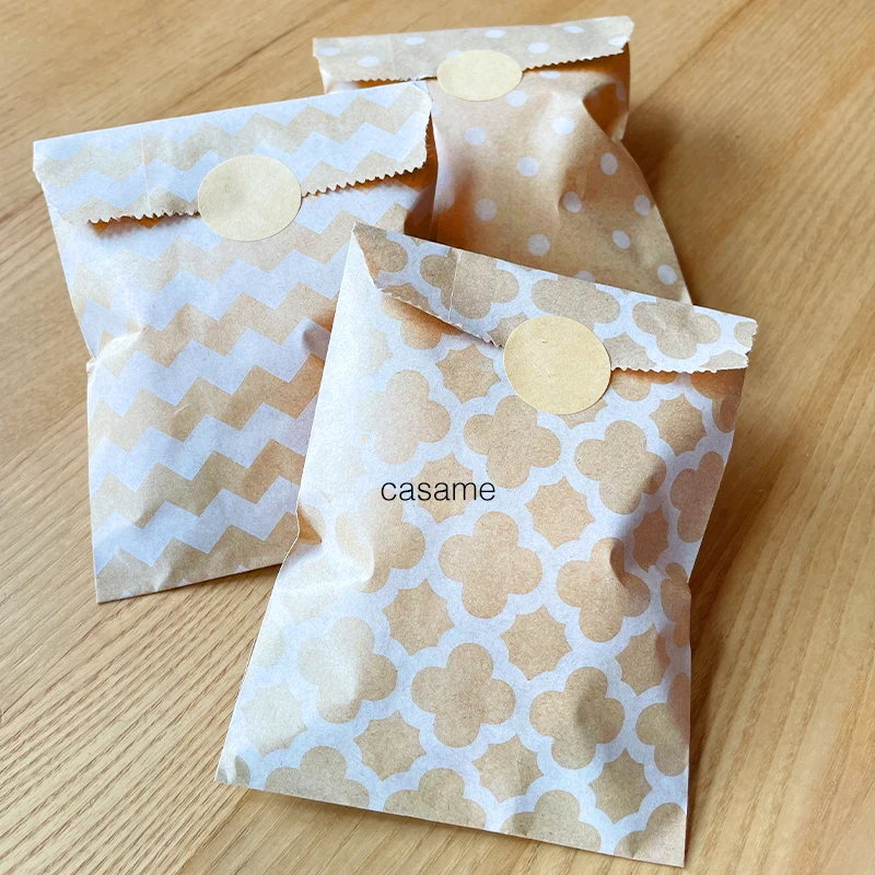 25 sztuk torby papierowe Kraft – Flower Wrap Kraft recenzja i cena