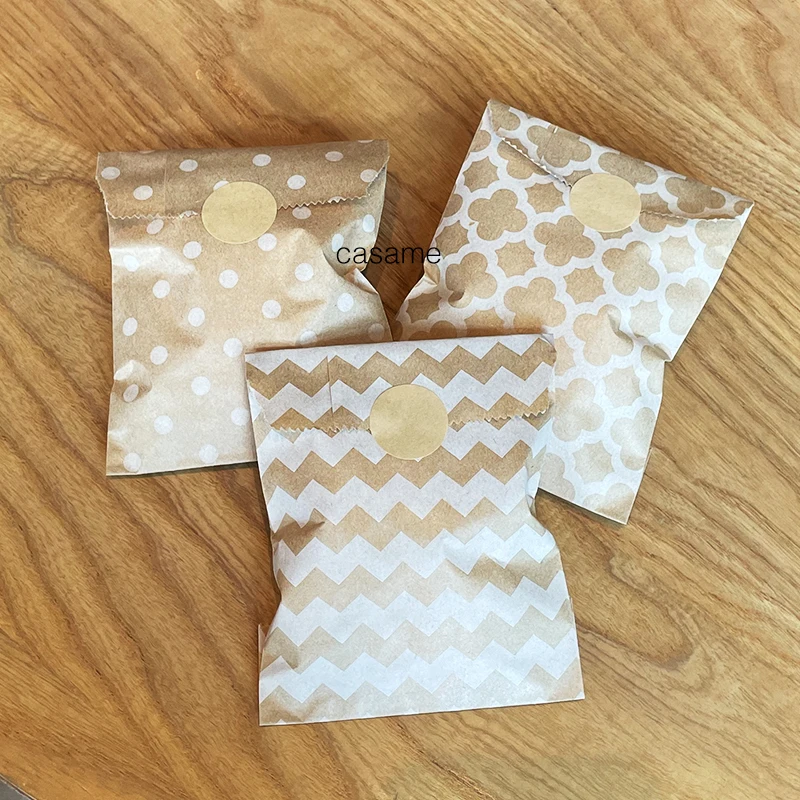25 sztuk torby papierowe Kraft – Flower Wrap Kraft recenzja i cena