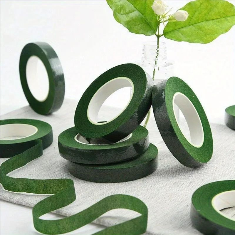 Taśma florystyczna 30 jardów 1 – Floral Tape Green recenzja i cena