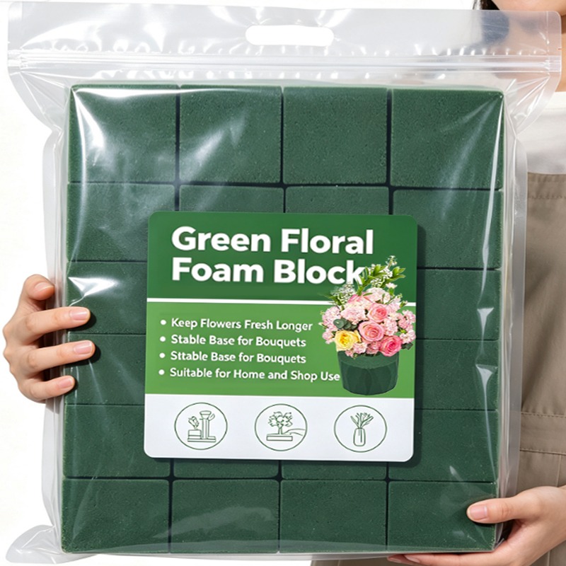 Zielona gąbka florystyczna w b – Floral Foam Oasis recenzja i cena