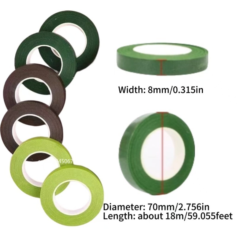 Taśmy florystyczne, zielona ta – Floral Tape Green recenzja i cena