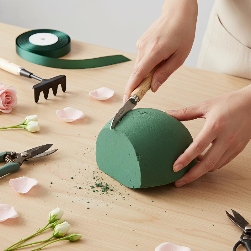 Zielona półkula z gąbki florys – Floral Foam Oasis recenzja i cena