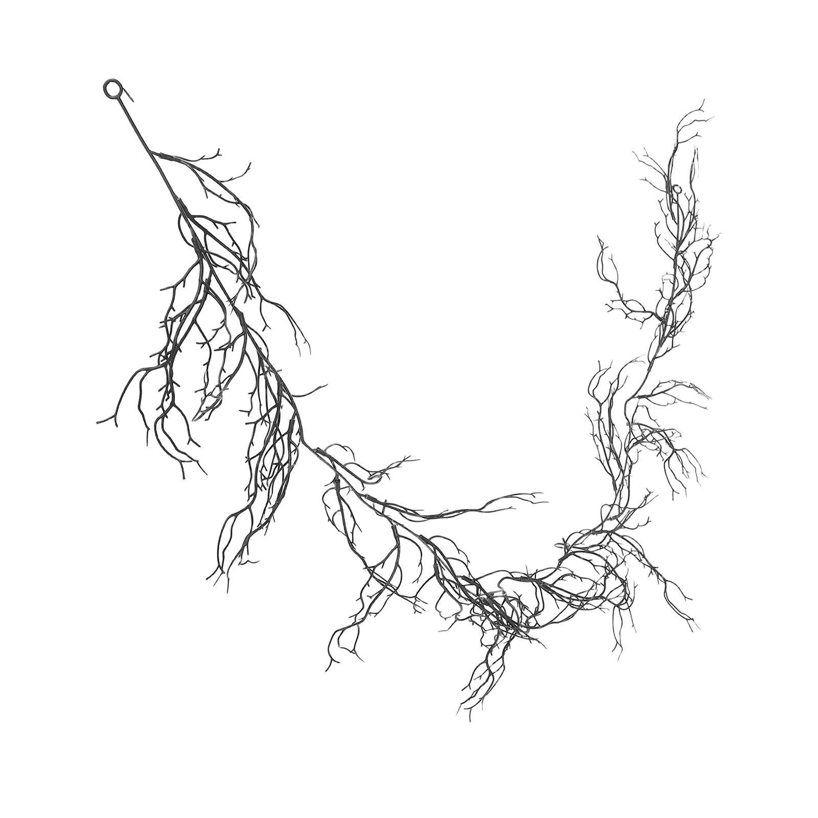 Czarne plastikowe dekoracyjne  – Branch Curly Willow recenzja i cena