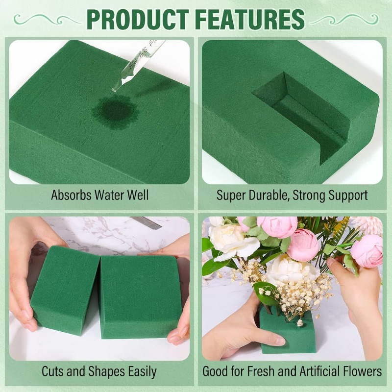 1/3 szt. Zielony blok pianki f – Floral Foam Oasis recenzja i cena