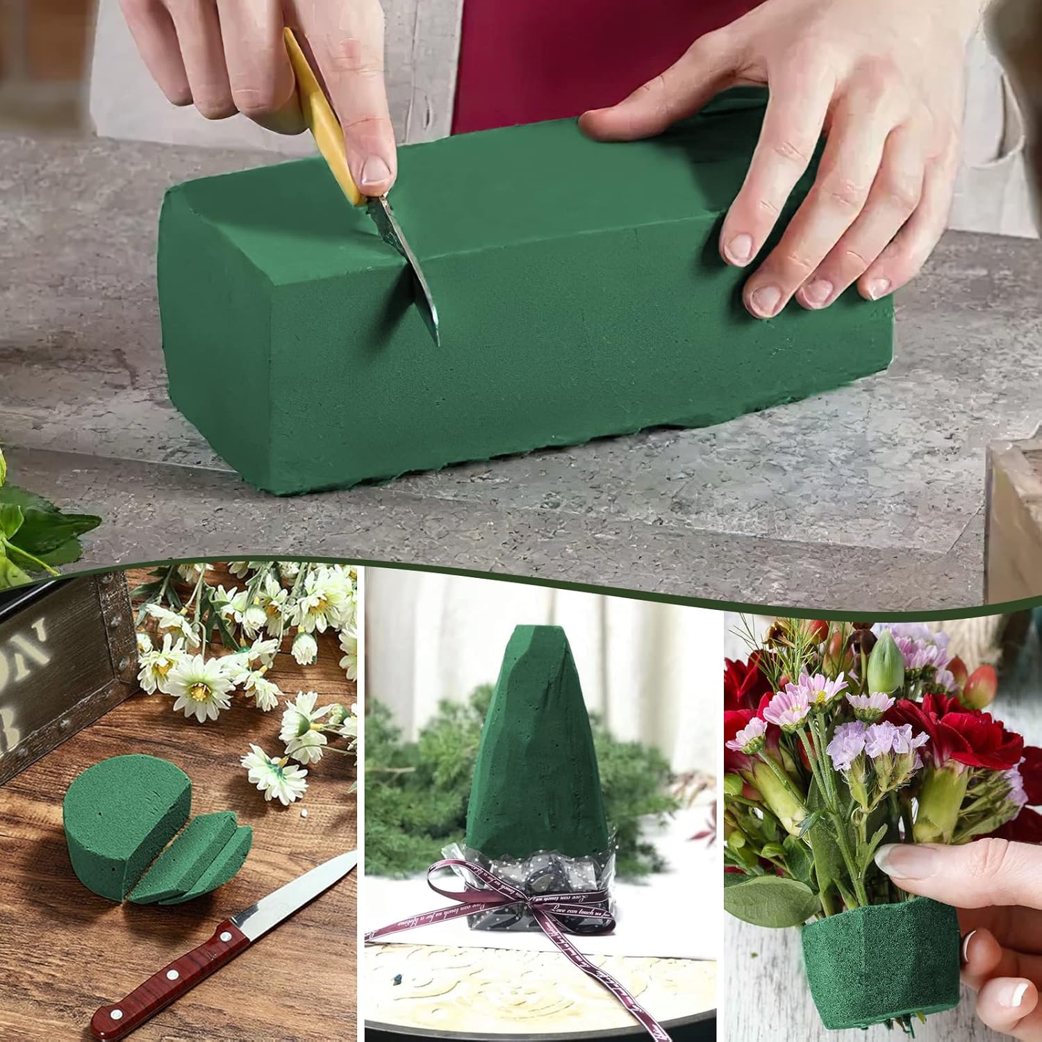 Kostka z pianki florystycznej  – Floral Foam Oasis recenzja i cena